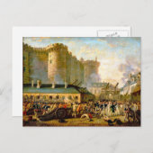 Storming the Bastille, 1900, Parijs Briefkaart (Voorkant / Achterkant)