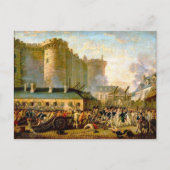 Storming the Bastille, 1900, Parijs Briefkaart (Voorkant)
