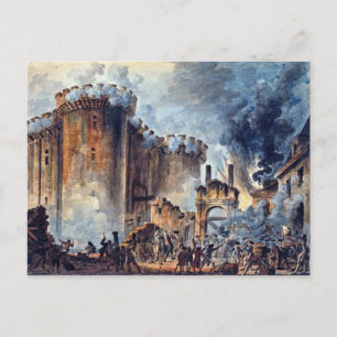 Storming the Bastille, 1900, Parijs Briefkaart