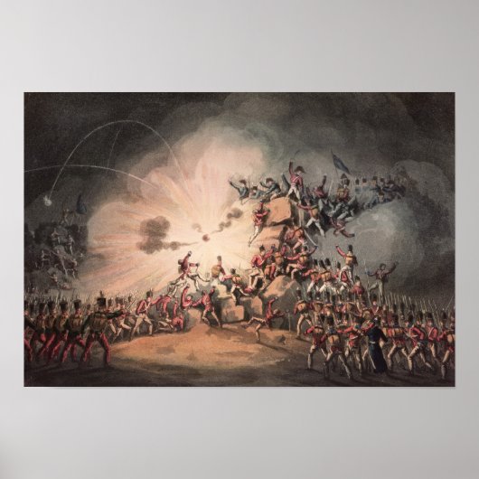 Storming van Ciudad Rodrigo, in het bezit van Poster (Voorkant)