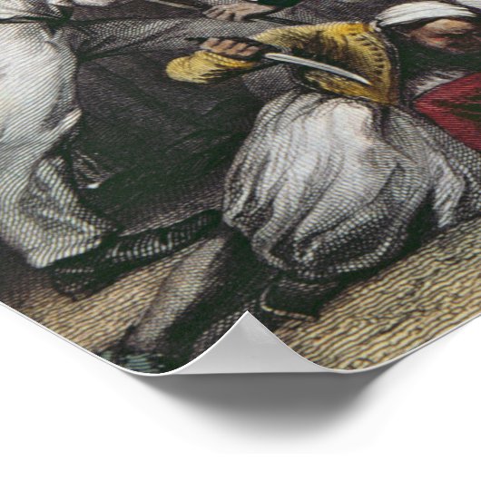 Storming van Delhi Poster (Hoek)