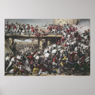Storming van Delhi Poster