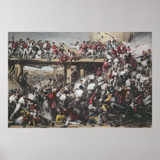 Storming van Delhi Poster (Voorkant)