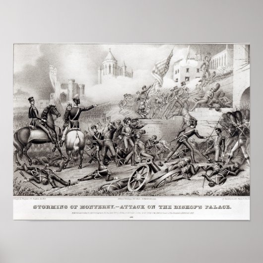 Storming van Monterey Poster (Voorkant)