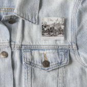 Storming van Monterey Vierkante Button 5,1 Cm (In situ)