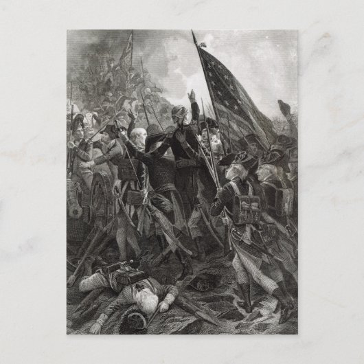 Storming van Stony Point, juli 1779 Briefkaart (Voorkant)