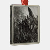 Storming van Stony Point, juli 1779 Metalen Ornament (Rechts)