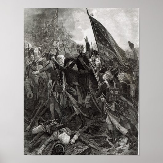 Storming van Stony Point, juli 1779 Poster (Voorkant)