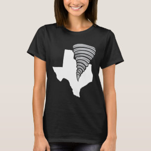 Stormjager tornado jager meteoroloog storm jager t-shirt