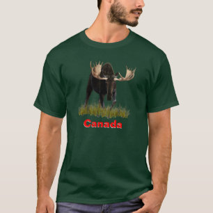 Stormloopende elandstier t-shirt