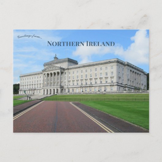 Stormont Noord-Ierland Briefkaart (Voorkant)