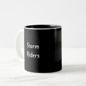 StormRiders Tweekleurige Koffiemok (Voorkant links)