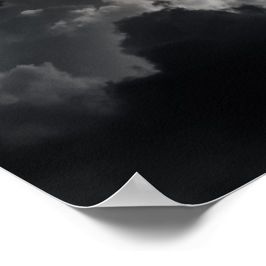 Storms pass. Keep walking. Motivation Poster (Hoek)