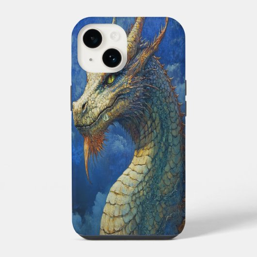 🐉 Stormschaal Draak iPhone Hoesje (Achterkant)