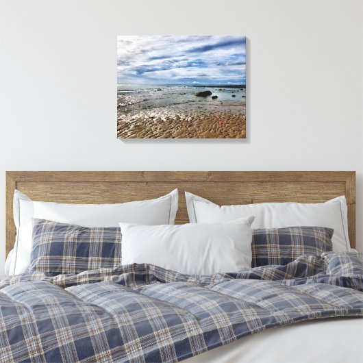 STORMSKY CANVAS AFDRUK (Insitu (Slaapkamer))