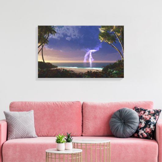 Stormtide Canvas Afdruk (Insitu (Woonkamer))