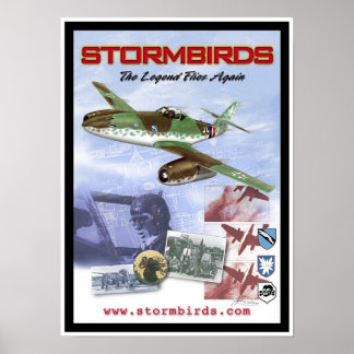 Stormvogels "De Legende vliegt opnieuw" Poster