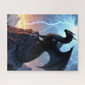 Stormwatch Dragon op Mountain Peak Legpuzzel (Horizontaal)