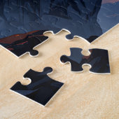 Stormwatch Dragon op Mountain Peak Legpuzzel (Zijkant)