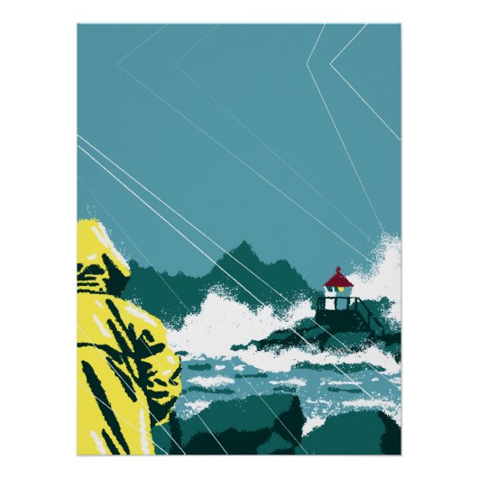 Stormwatch: Eilandpracht Perfect Poster (Voorkant)