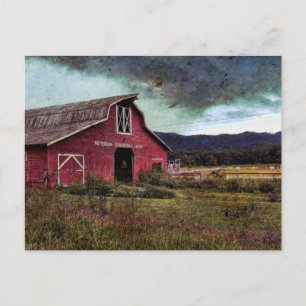 Stormy America - Rural North Carolina Briefkaart