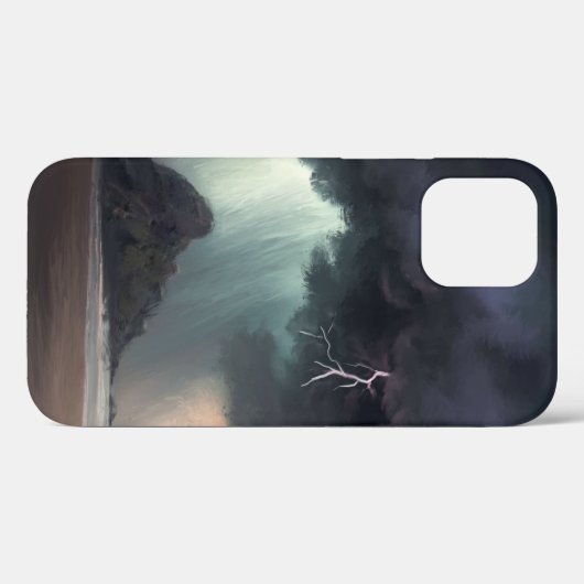 Stormy Beach Case-Mate iPhone Case (Achterkant (horizontaal))