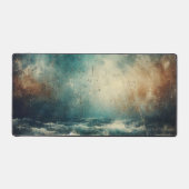 Stormy Blue Ocean Old Photograph Bureaumat (Voorkant)