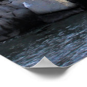 Stormy Cape Neddick vuurtoren York, ME Poster (Hoek)