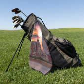 Stormy Cincinnati Great American Ball Park Golfhanddoek (Groen)