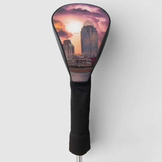 Stormy Cincinnati Great American Ball Park Golfheadcover (Voorkant)