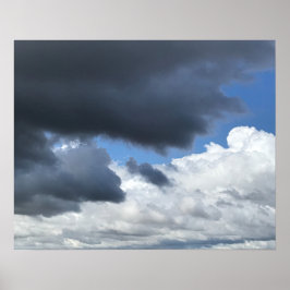 Stormy Clouds Poster