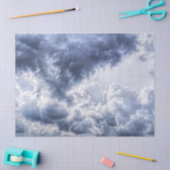 Stormy clouds tissue tissuepapier (Craft)