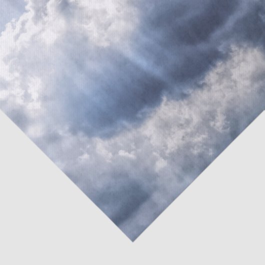 Stormy clouds tissue tissuepapier (Detail)