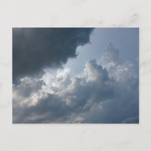 Stormy, Cloudy Sky Briefkaart (Voorkant)