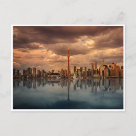 Stormy CN Tower Briefkaart