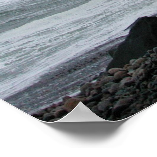 Stormy Coast Poster (Hoek)