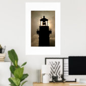 Stormy Currituck Poster (Thuiskantoor)