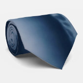 Stormy Dark Blue Photo Evening Sky Cloudy Stropdas (Opgerold)