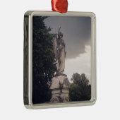 Stormy Day Angel Metalen Ornament (Rechts)
