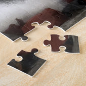 Stormy Day, Lighthouse Duluth Minnesota Jigzaag Pu Legpuzzel (Zijkant)