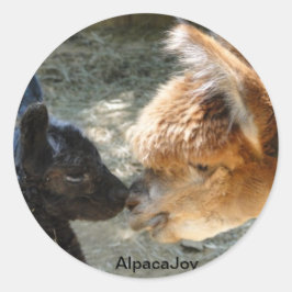 Stormy en Epifany Ronde Sticker