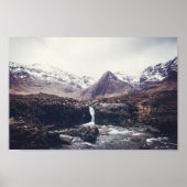 Stormy Fairy Pools | POSTER (Voorkant)