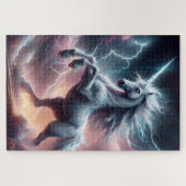 Stormy Fury legendarische eenhoorn Legpuzzel (Horizontaal)