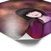 Stormy lassy foto afdruk (Hoek)