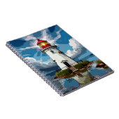 Stormy Lighthouse - Navigatietoren Notitieboek (Rechterzijde)