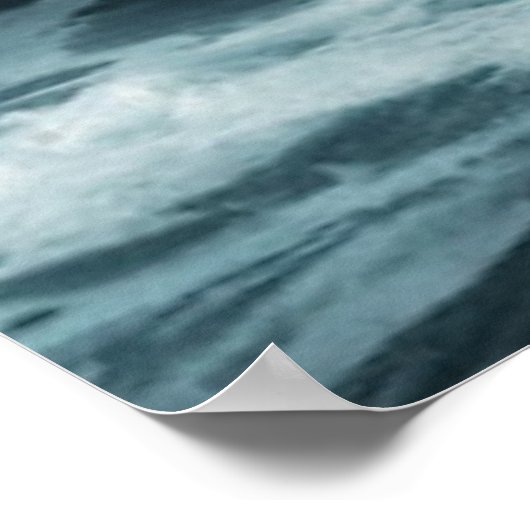 Stormy Lighthouse Scene Poster (Hoek)