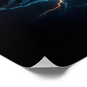 Stormy Majesty Eagles Poster (Hoek)