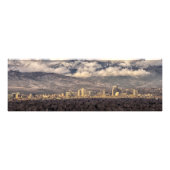 Stormy Morning over Reno Foto Afdruk (Voorkant)