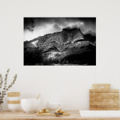 Stormy Mountain Poster (Keuken)