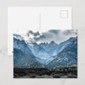 Stormy Mt. Whitney uit Alabama Hills Briefkaart (Voorkant / Achterkant)